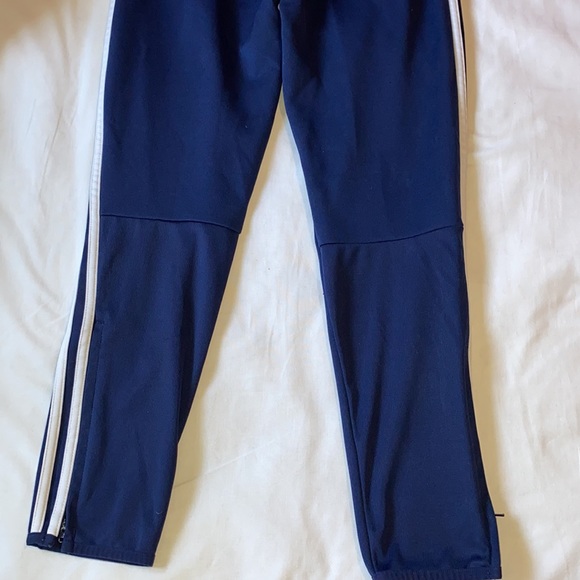 Adidas Navy Blue Track Pants/Joggers - Picture 4 of 5